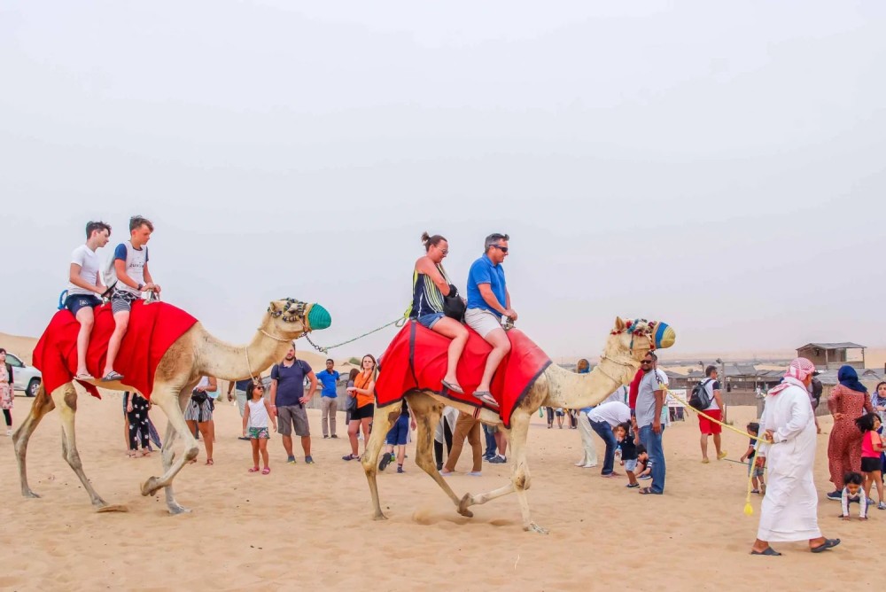 Dubai: Quad Bike Safari, Camels & Al Khayma Camp BBQ Dinner | ®ExcursionMania