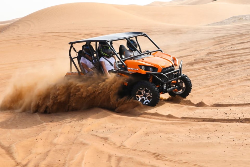 Dubai: Adventure Dune Buggy Safari, Camel Ride & BBQ Dinner | ®ExcursionMania