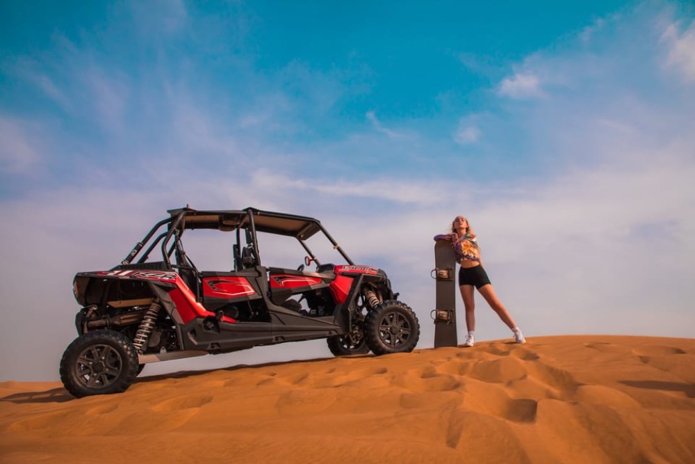 Dubai: Adventure Dune Buggy Safari, Camel Ride & BBQ Dinner | ®ExcursionMania