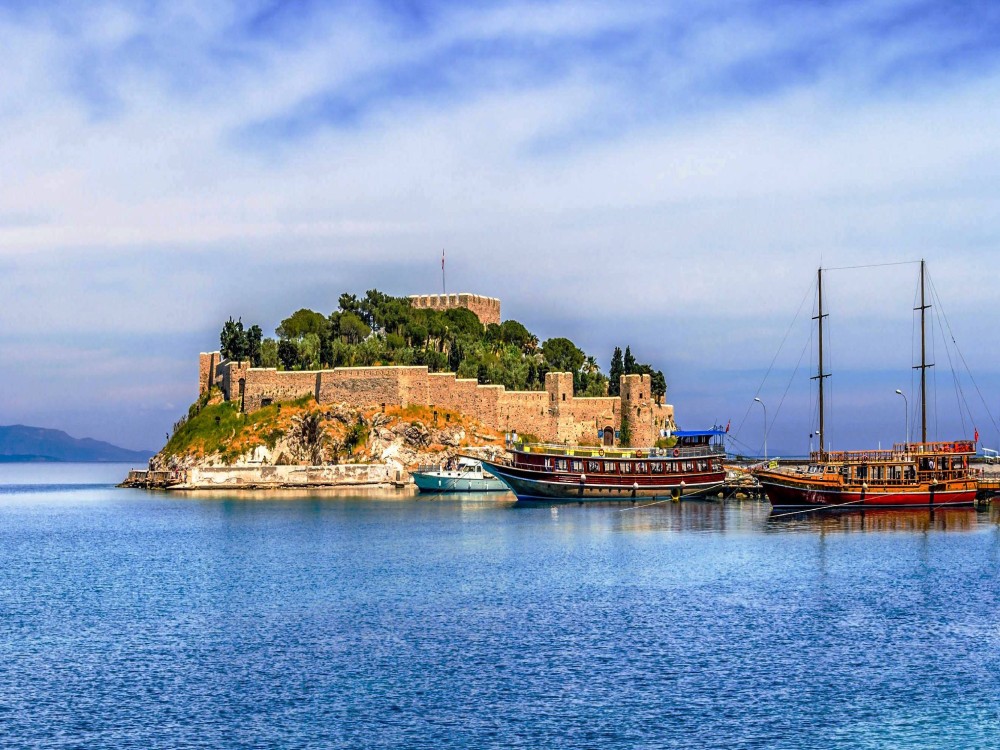 Full-Day Kusadasi Boat Trip: Scenic Stops, Swimming & Lunch | ®ExcursionMania