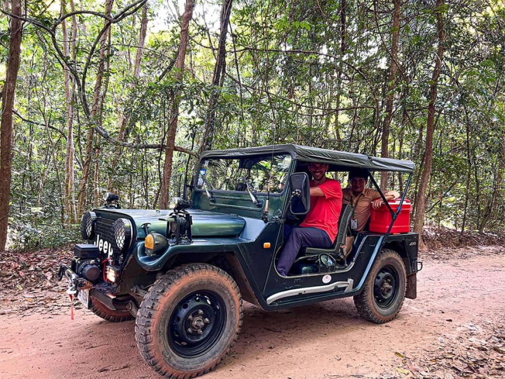 Kulen Adventure tour by Jeep with Picnic & Elephant Forest | ®ExcursionMania