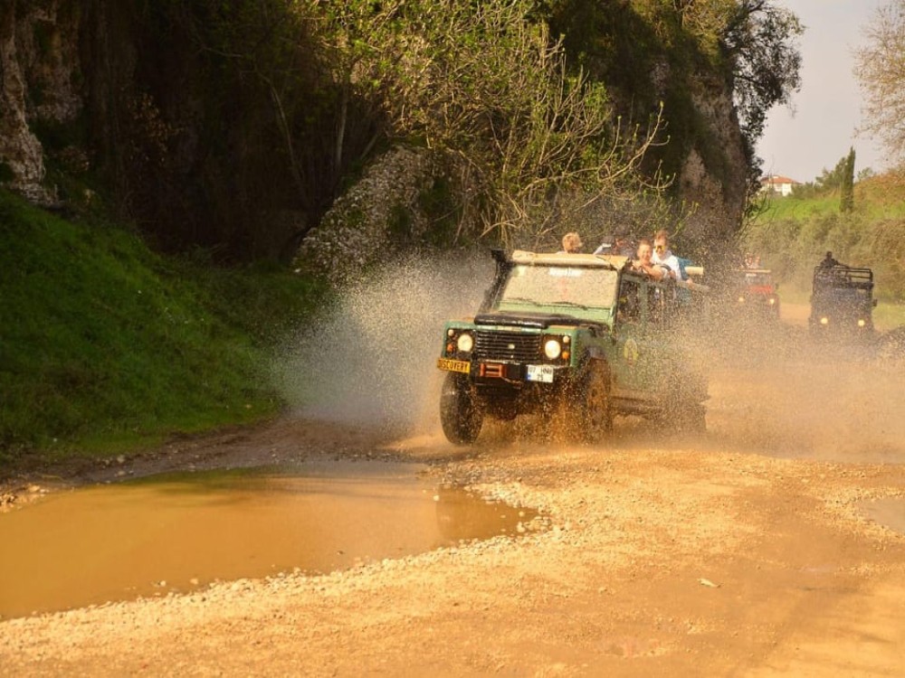 From City of Side: Jeep Safari & Green Lake Cruise w/Lunch | ®ExcursionMania