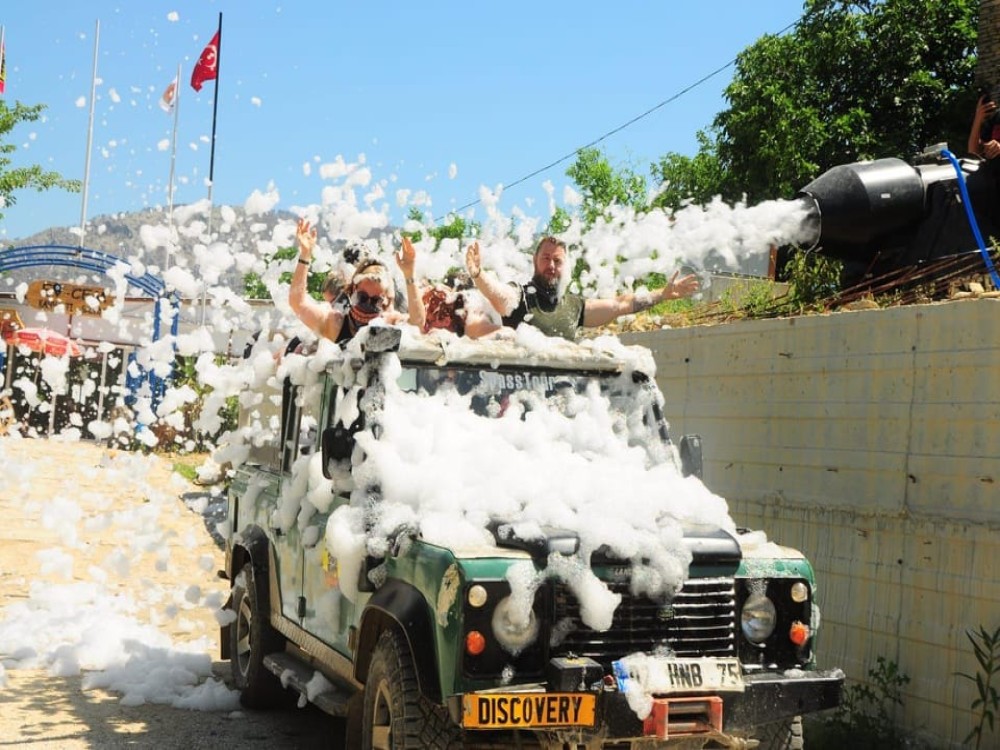 From City of Side: Jeep Safari & Green Lake Cruise w/Lunch | ®ExcursionMania