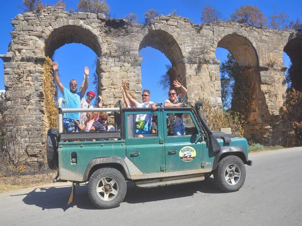 From City of Side: Jeep Safari & Green Lake Cruise w/Lunch | ®ExcursionMania