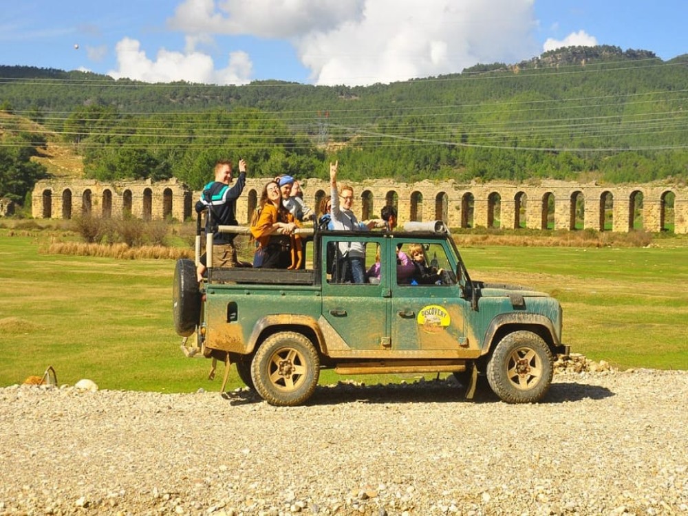 From City of Side: Jeep Safari & Green Lake Cruise w/Lunch | ®ExcursionMania