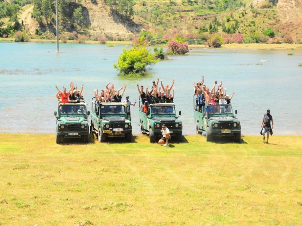 From City of Side: Jeep Safari & Green Lake Cruise w/Lunch | ®ExcursionMania
