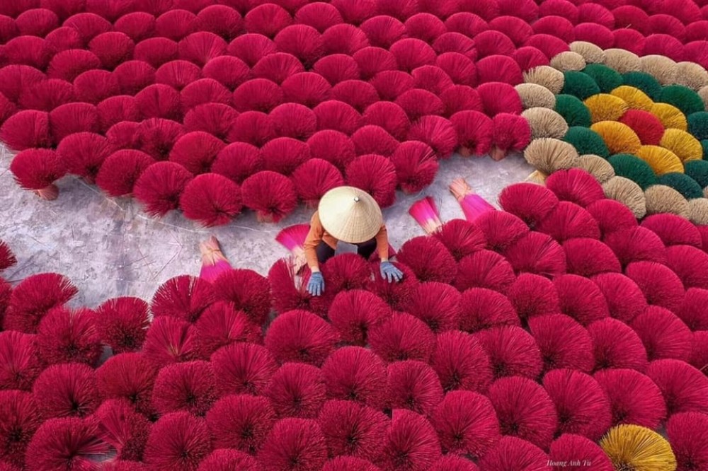 From Hanoi: Incense Village & Train Street Small Group Tour | ®ExcursionMania
