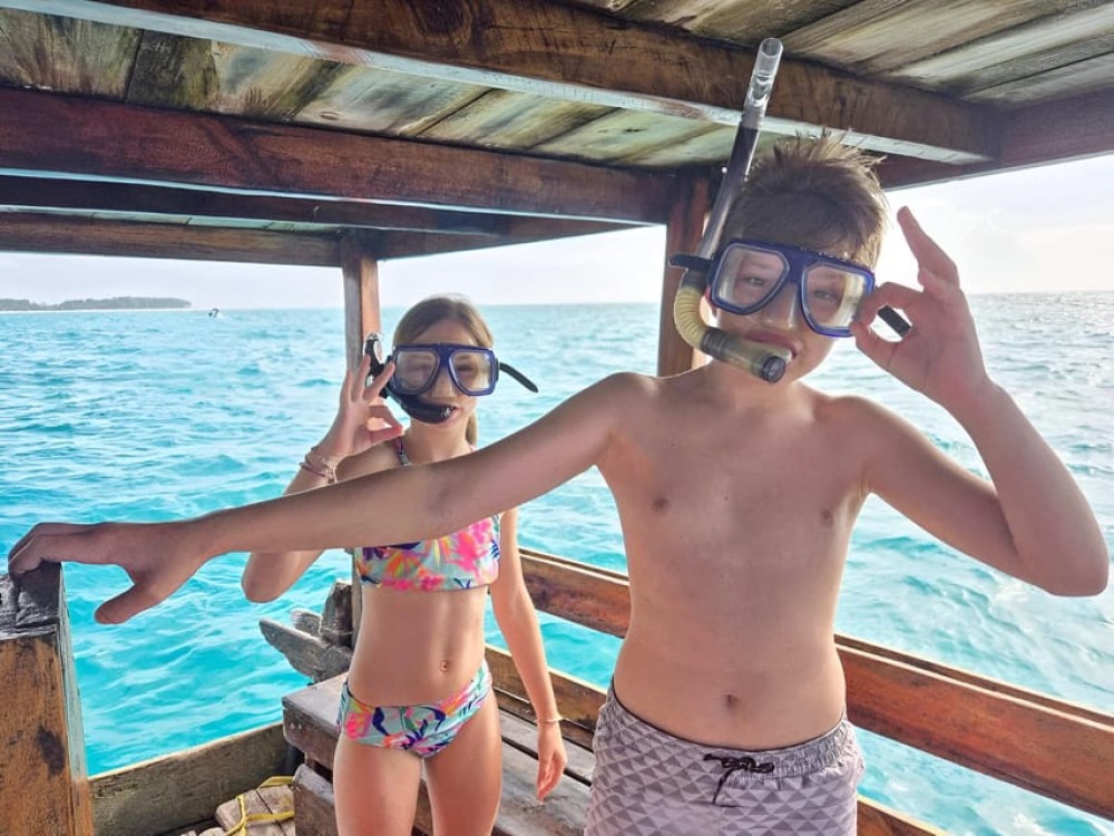Private Dolphin Tour and Snorkeling at Mnemba Island reef | ®ExcursionMania