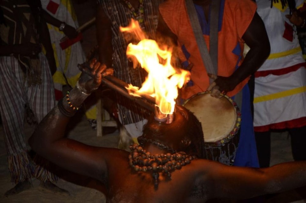 Sunset and Fire show | ®ExcursionMania