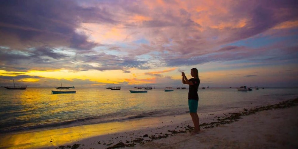 From Nungwi: Guided Sunset Dhow Cruise | ®ExcursionMania