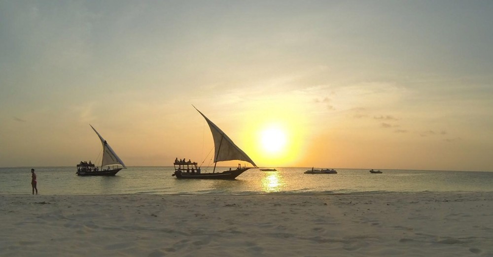 From Nungwi: Guided Sunset Dhow Cruise | ®ExcursionMania