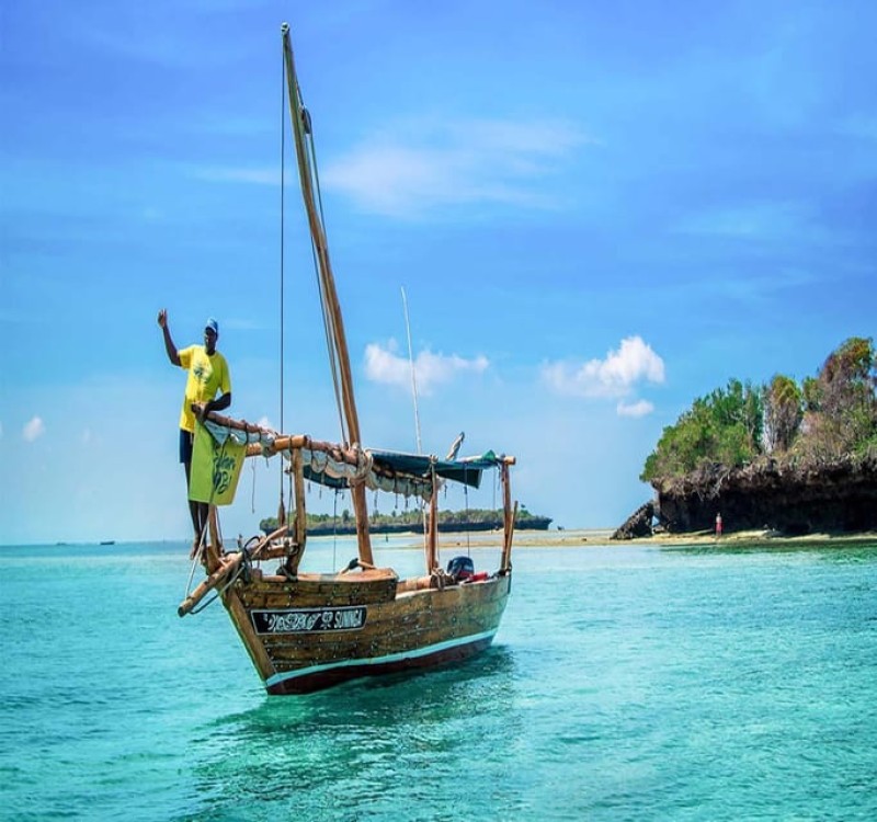 From Nungwi: Safari Blue Snorkeling Tour with Lunch | ®ExcursionMania