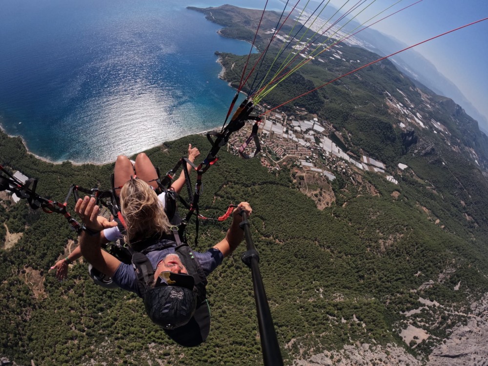 From Antalya: Paragliding Flight at Olympos Tahtali Mountain | ®ExcursionMania