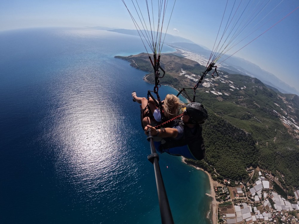 From Antalya: Paragliding Flight at Olympos Tahtali Mountain | ®ExcursionMania
