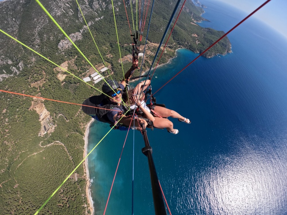 From Antalya: Paragliding Flight at Olympos Tahtali Mountain | ®ExcursionMania