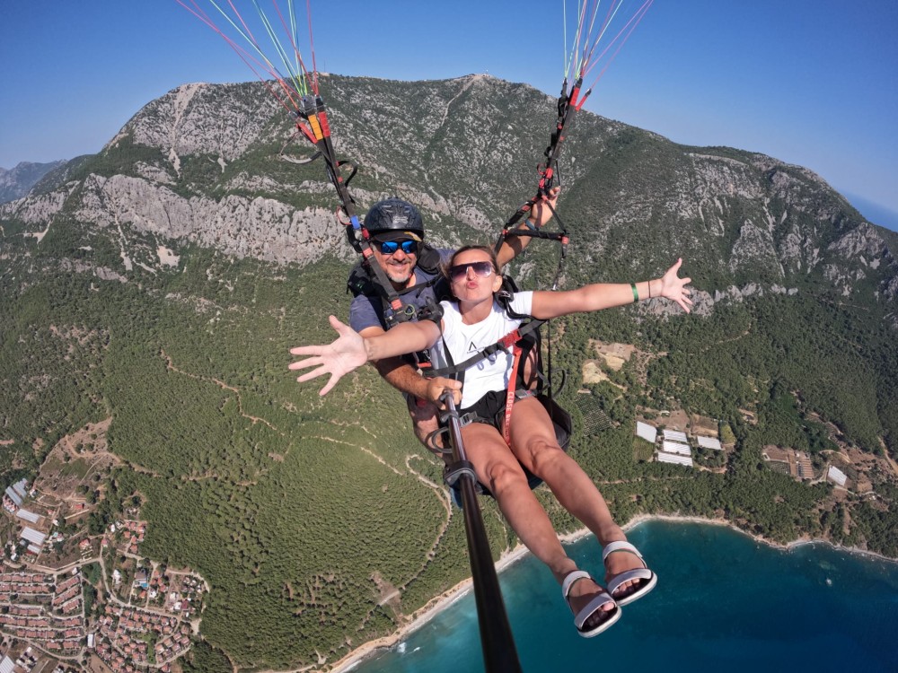 From Antalya: Paragliding Flight at Olympos Tahtali Mountain | ®ExcursionMania
