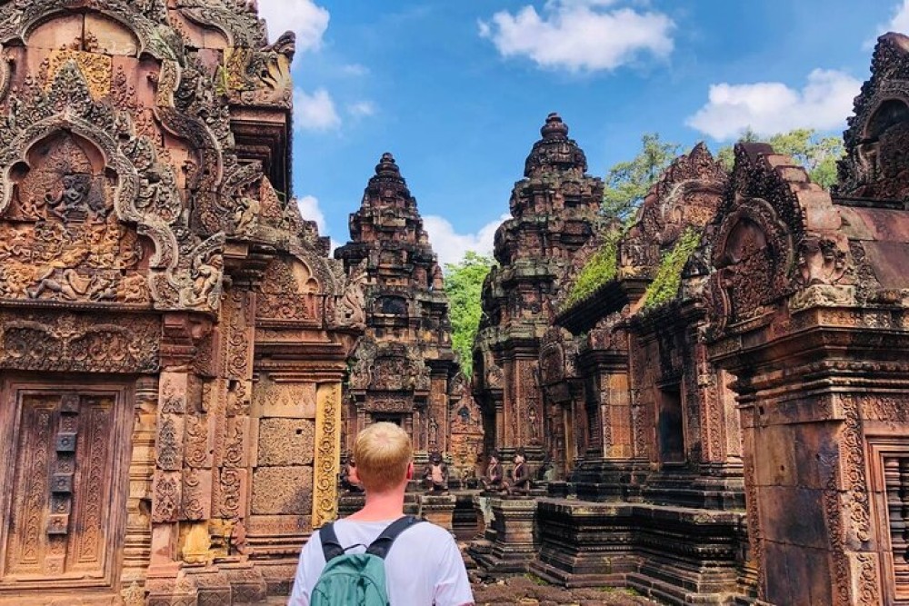 Private Full-Day Banteay Srei with Grand Temples A/C Vehicles | ®ExcursionMania