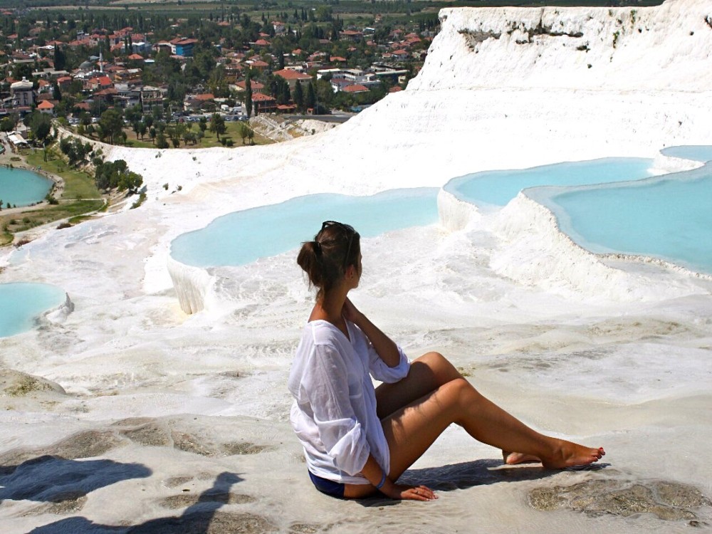 From Antalya: Full Day Salda Lake and Pamukkale Tour | ®ExcursionMania