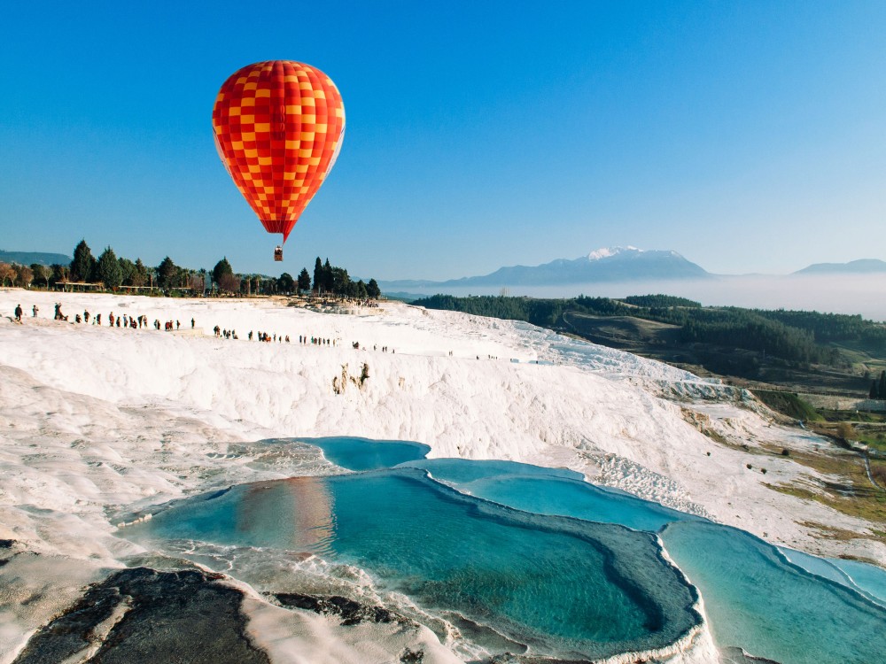 Marmaris Pamukkale Balloon Flight Day Trip With Lunch & Breakfast | ®ExcursionMania