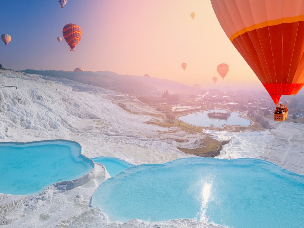 Marmaris Pamukkale Balloon Flight Day Trip With Lunch & Breakfast | ®ExcursionMania