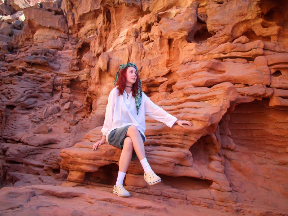 Sharm El Sheikh: Jeep Adventure to Blue Hole, Canyon & Dahab | ®ExcursionMania