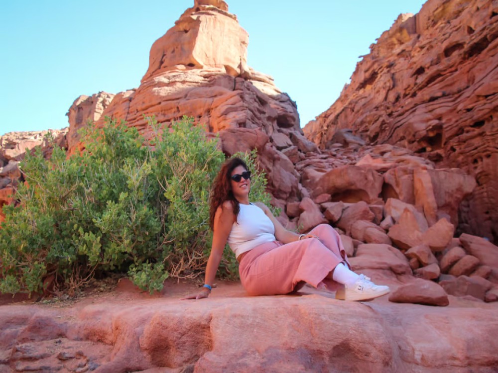 Sharm El Sheikh: Jeep Adventure to Blue Hole, Canyon & Dahab | ®ExcursionMania