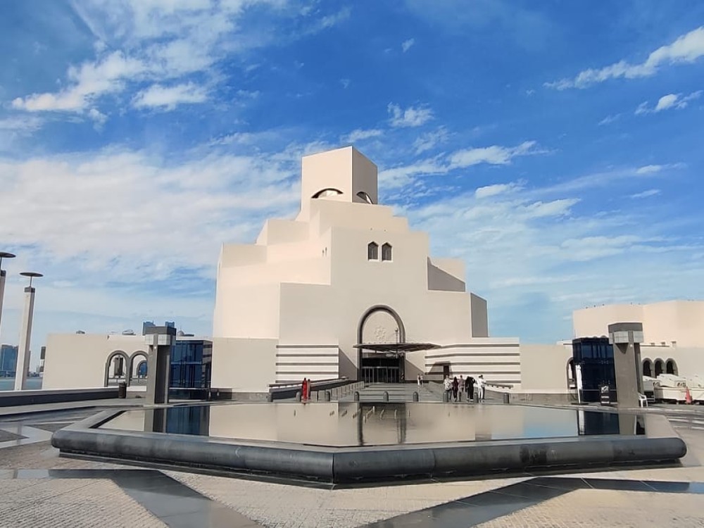 Doha: Private City Tour & Dhow Boat Ride with Pickup-Dropoff | ®ExcursionMania