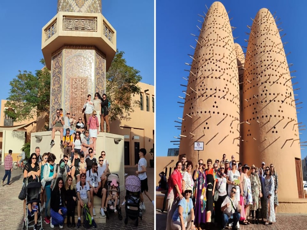 Doha: Private City Tour & Dhow Boat Ride with Pickup-Dropoff | ®ExcursionMania
