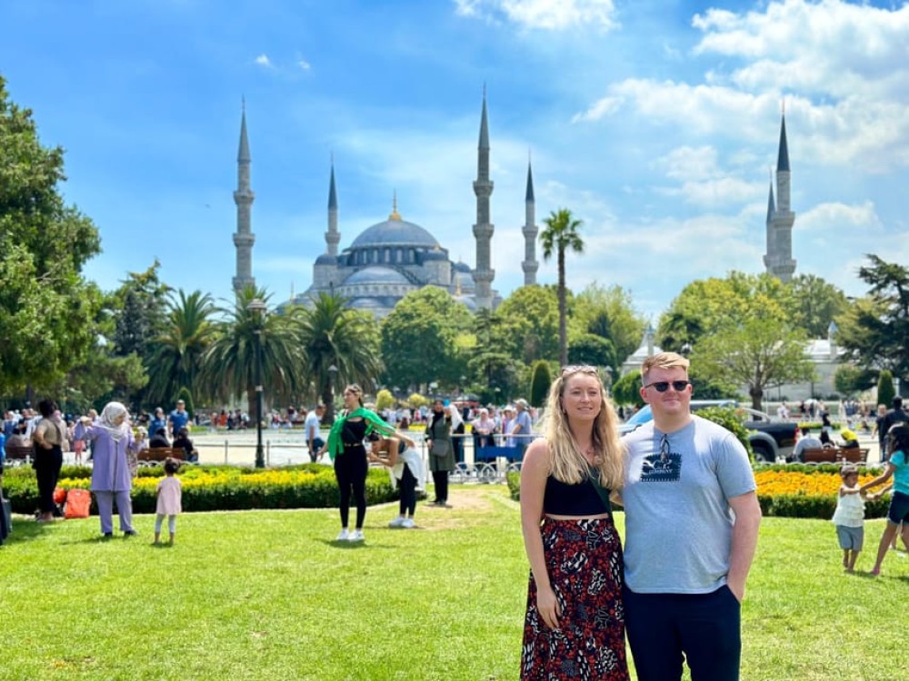 Istanbul's Gems: Blue Mosque Basilica Cistern and Grand Bazaar Tour | ®ExcursionMania