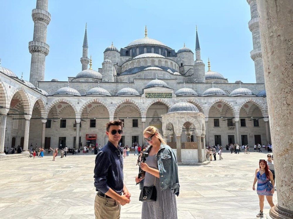 Istanbul's Gems: Blue Mosque Basilica Cistern and Grand Bazaar Tour | ®ExcursionMania