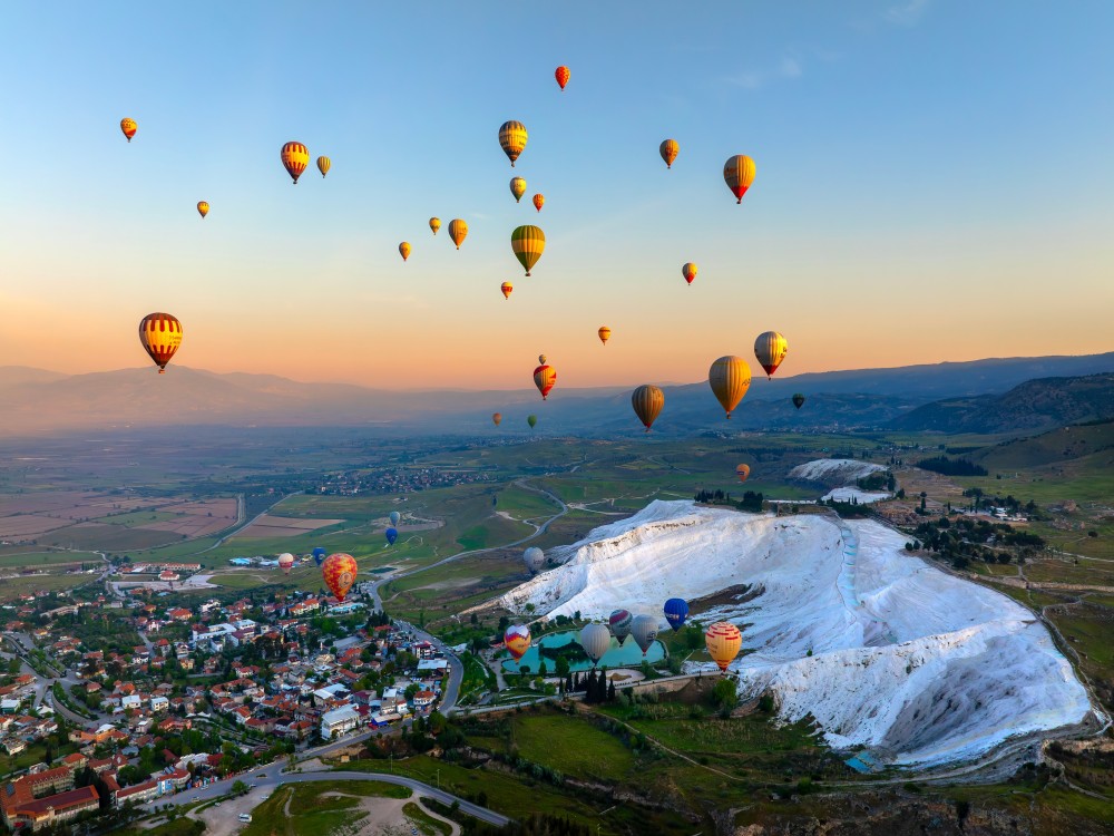 Antalya Pamukkale Day Trip w/Optional Balloon Flight | ®ExcursionMania