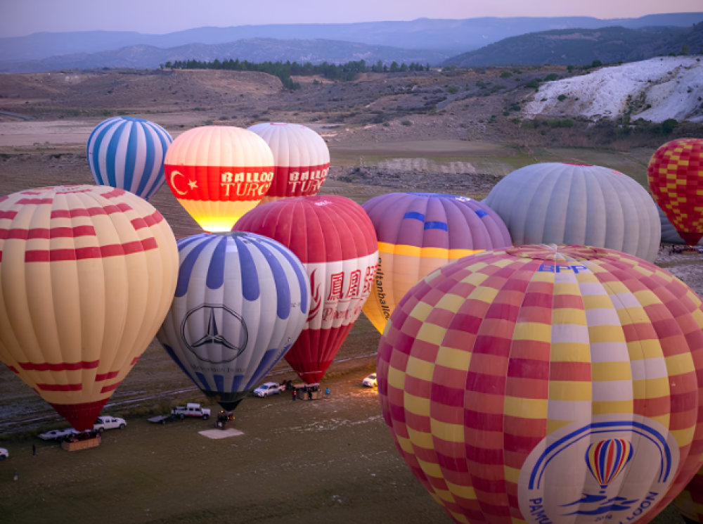 Turunc Pamukkale Tour With Hot Air Balloon Flight | ®ExcursionMania