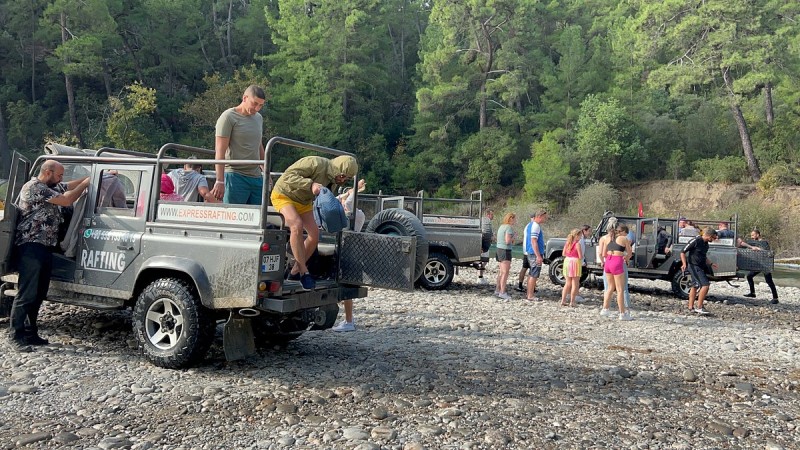 Antalya Rafting & Jeep Safari & ZipLine Combo Tour | ®ExcursionMania
