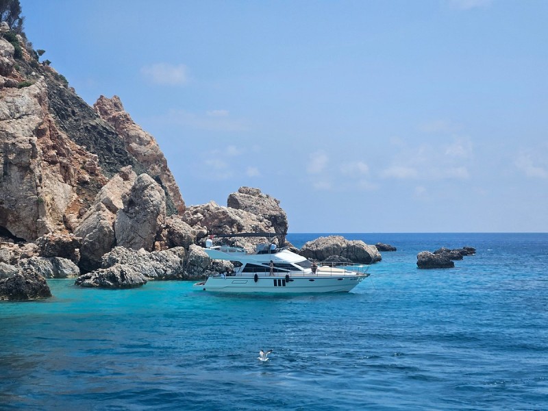 Antalya Suluada Island Boat Trip with Hotel Pickup & Lunch | ®ExcursionMania