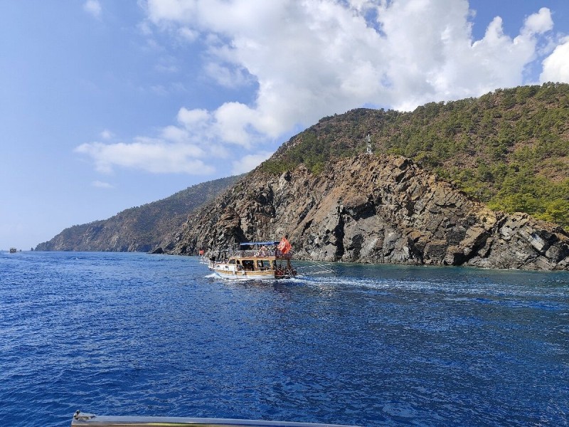 Antalya Suluada Island Boat Trip with Hotel Pickup & Lunch | ®ExcursionMania