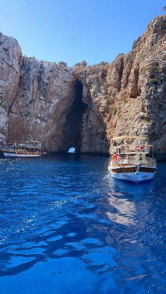 Antalya Suluada Island Boat Trip with Hotel Pickup & Lunch | ®ExcursionMania