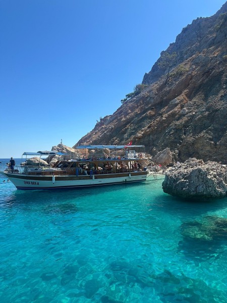 Antalya Suluada Island Boat Trip with Hotel Pickup & Lunch | ®ExcursionMania