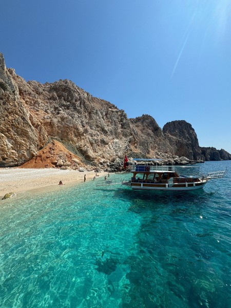 Antalya Suluada Island Boat Trip with Hotel Pickup & Lunch | ®ExcursionMania