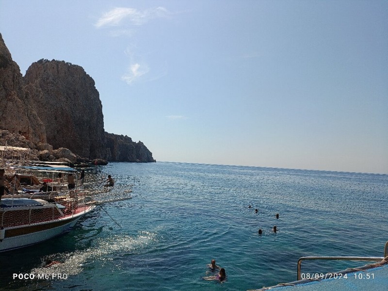 Antalya Suluada Island Boat Trip with Hotel Pickup & Lunch | ®ExcursionMania