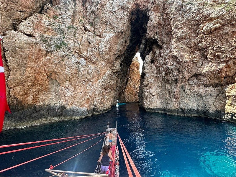 Antalya Suluada Island Boat Trip with Hotel Pickup & Lunch | ®ExcursionMania