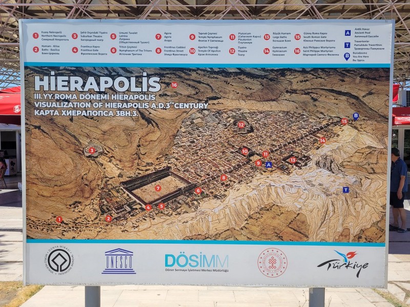 From Antalya: Full-Day Pamukkale & Hierapolis Tour w/Lunch | ®ExcursionMania