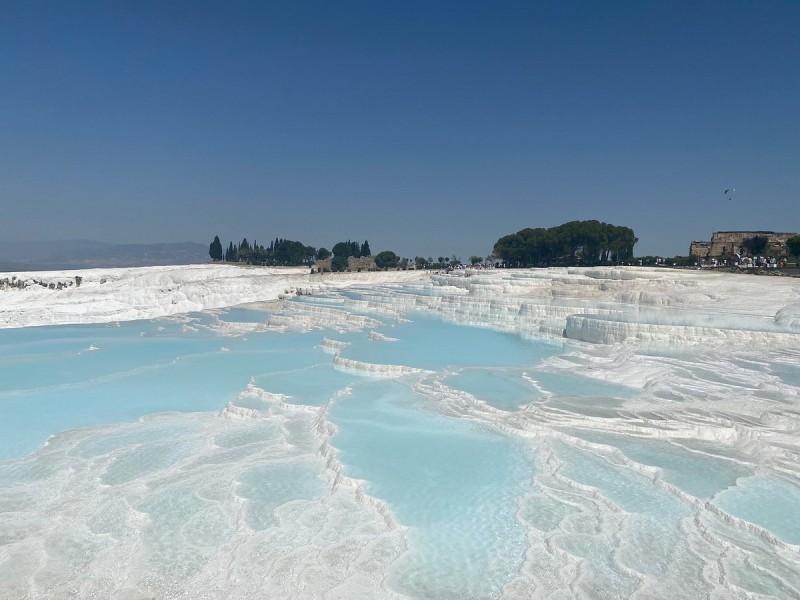 From Antalya: Full-Day Pamukkale & Hierapolis Tour w/Lunch | ®ExcursionMania