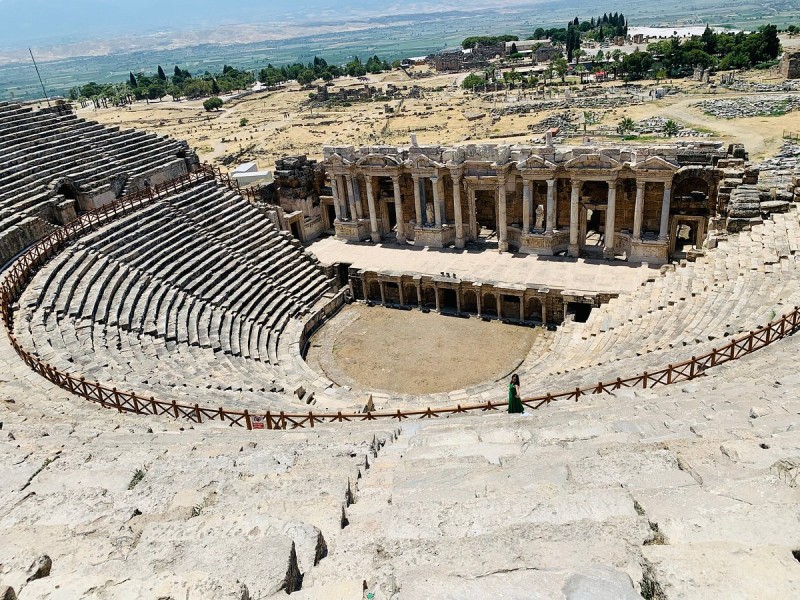 From Antalya: Full-Day Pamukkale & Hierapolis Tour w/Lunch | ®ExcursionMania