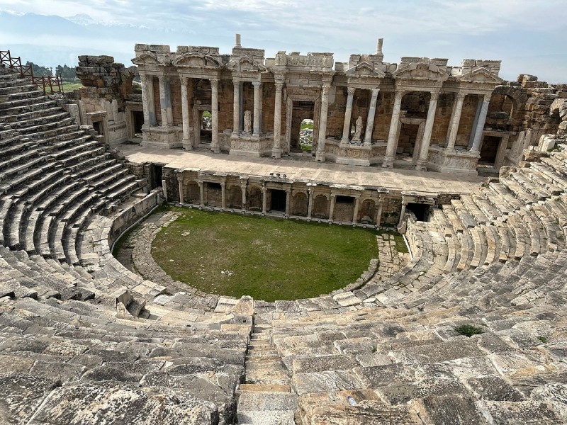 From Antalya: Full-Day Pamukkale & Hierapolis Tour w/Lunch | ®ExcursionMania