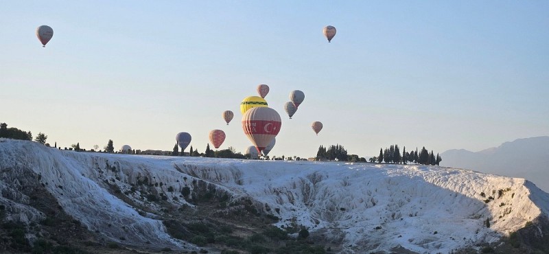 Marmaris Pamukkale Balloon Flight Day Trip With Lunch & Breakfast | ®ExcursionMania