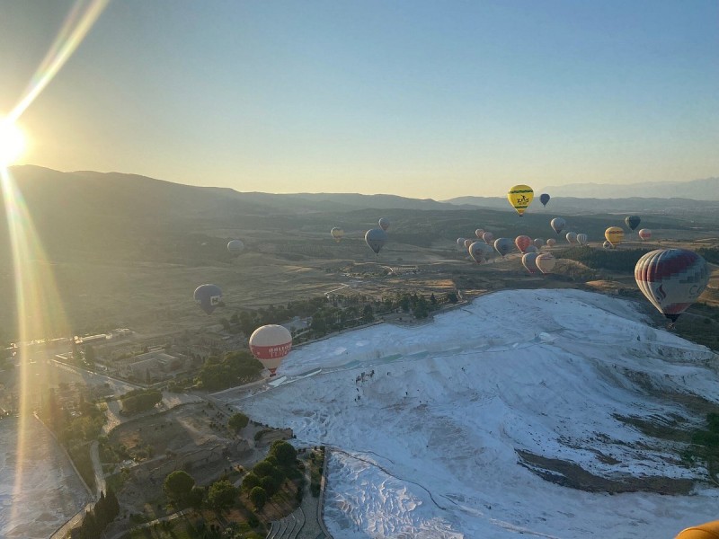 Marmaris Pamukkale Balloon Flight Day Trip With Lunch & Breakfast | ®ExcursionMania